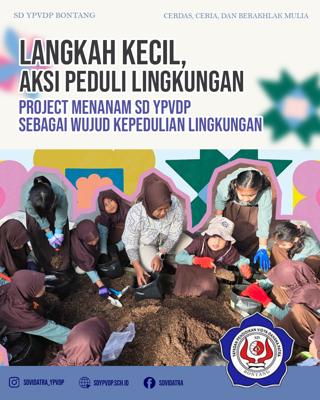 Aksi Peduli Lingkungan di SD YPVDP