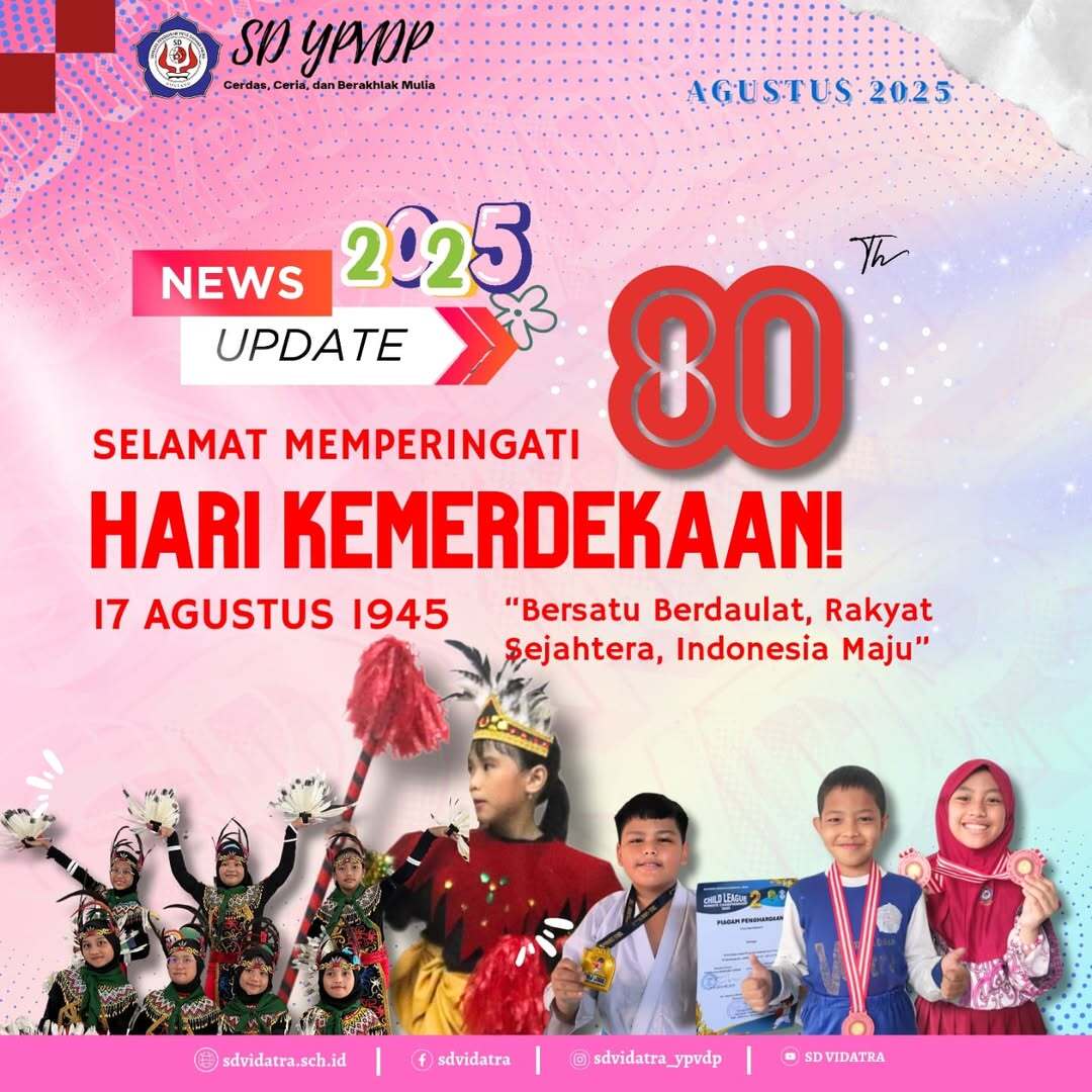 Dirgahayu Republik Indonesia ke-80: Kobarkan Semangat Merah Putih!